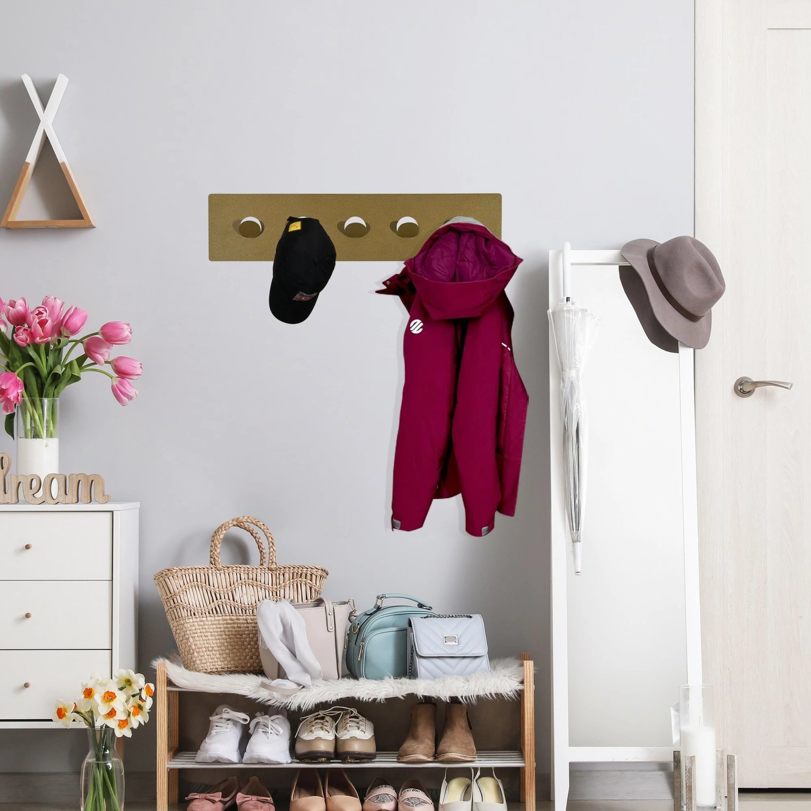 Varëse muri metalike, shumëngjyrëshe, Wallity, Sukufe