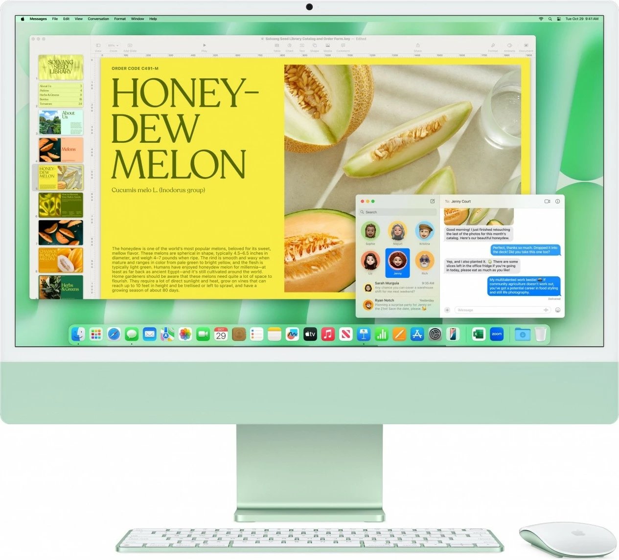 Kompjuter All-in-One Apple iMac 24", M4, 16GB RAM, 512GB SSD, Gjelbër