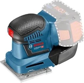 Lëmues orbital BOSCH GSS 18V-10 Professional, 18V, zi/blu/kuqe