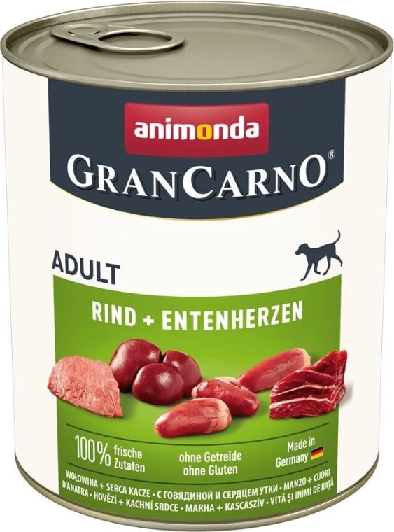 Ushqim i lëngshëm për qen Animonda GranCarno, 400 g