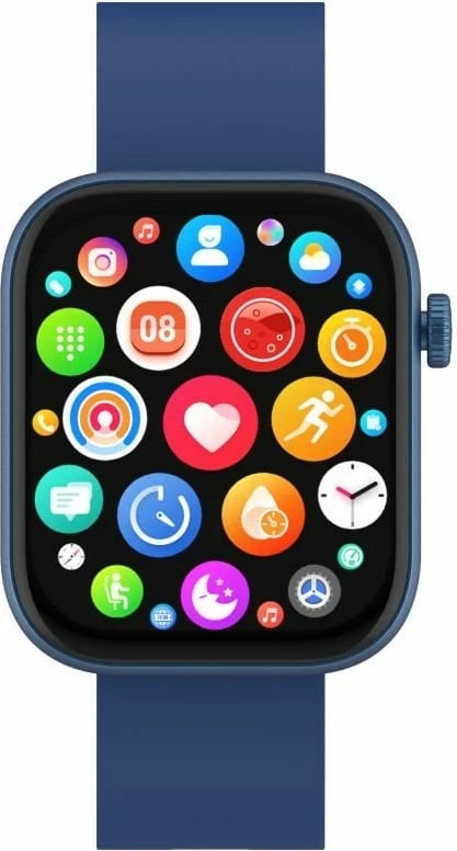 Smartwatch Denver SWC-185BU, 1.85" AMOLED, Blu