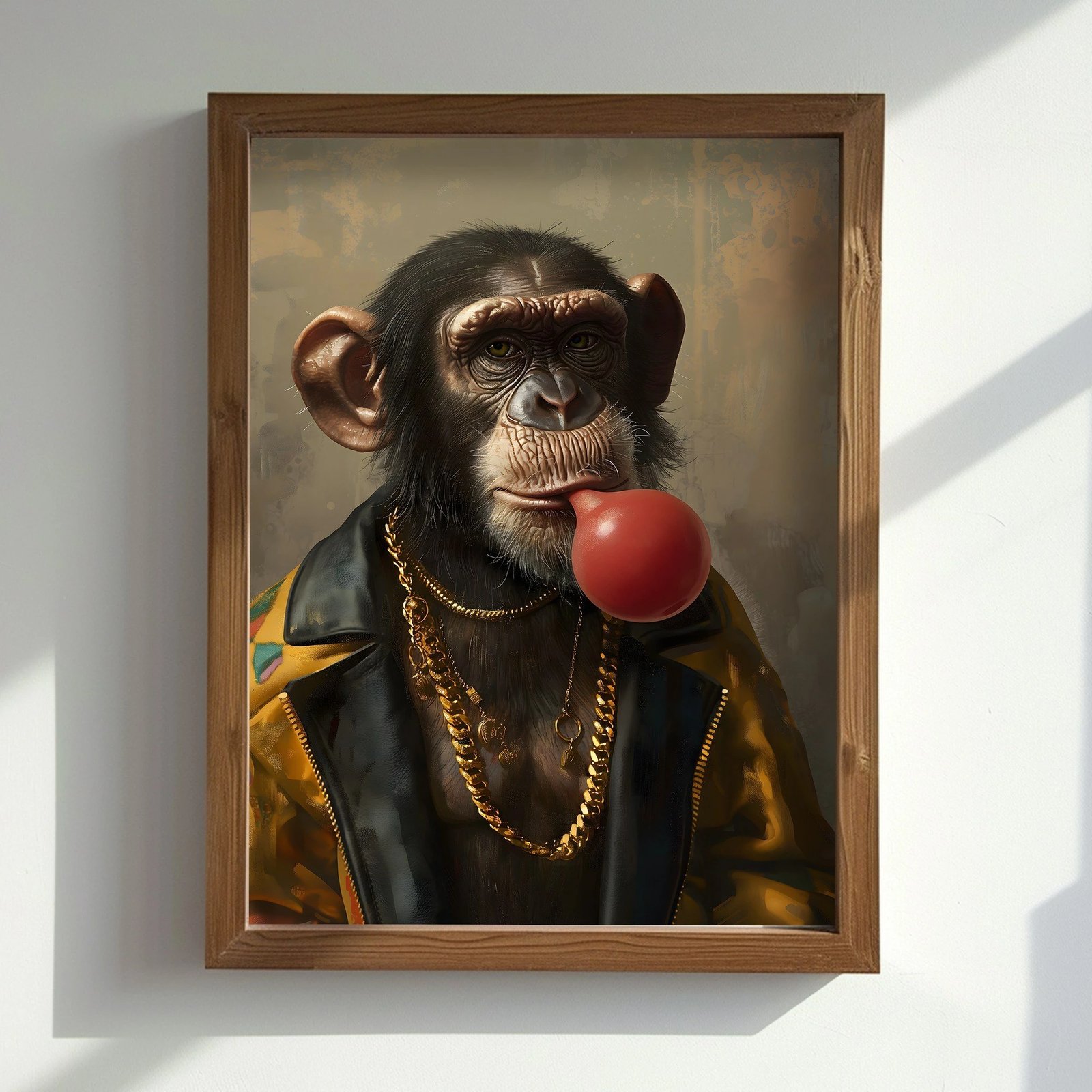 Pikturë dekorative me kornizë MDF, shumëngjyrëshe, Wallity, AI157, 35x47x3.5 cm