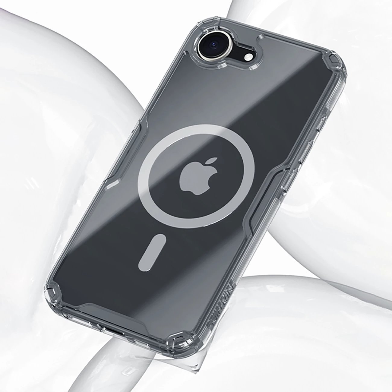 Mbështjellës Nillkin Nature Pro Magnetic për iPhone 16e, MagSafe, Transparent Mbështjellës Nillkin Nature Pro Magnetic për iPhone 16e, MagSafe, Transparent
