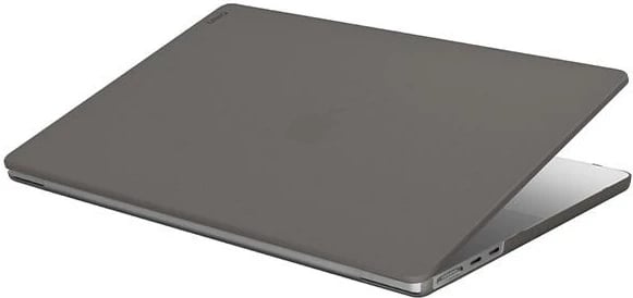 Mbështjellës laptopi UNIQ Claro për MacBook Air 13 (2022 M2), polikarbonat ultra i hollë, 2-pjesësh, gri