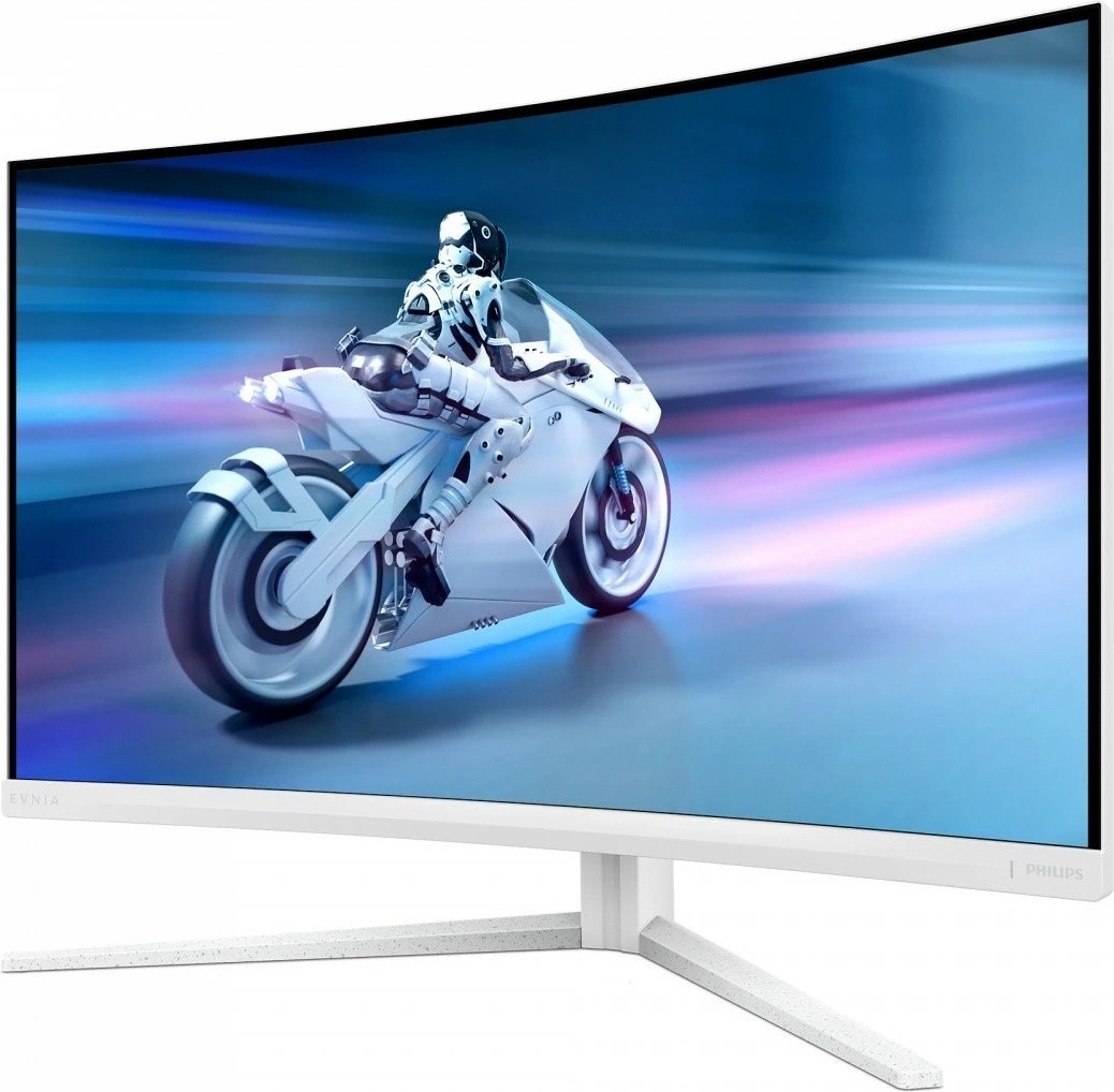 Monitor Philips 32M2C5501, 31.5", Quad HD, 180Hz, VA, i bardhë