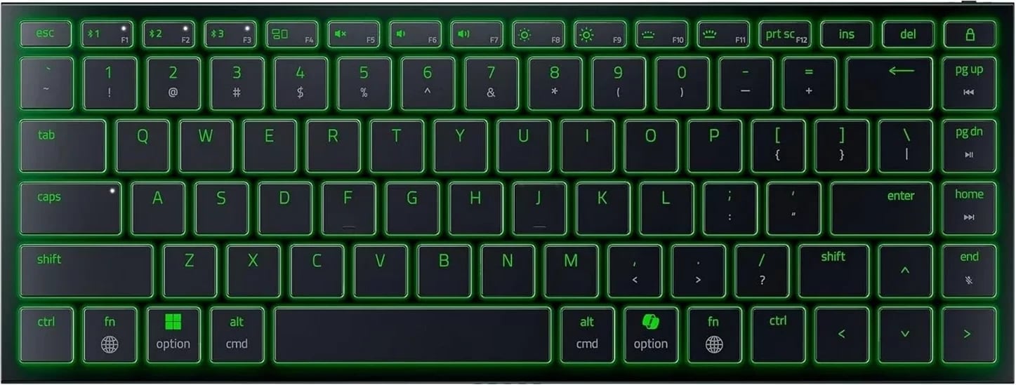 Tastierë Razer Joro US, 75%, RGB, me ose pa kabllo, e zezë