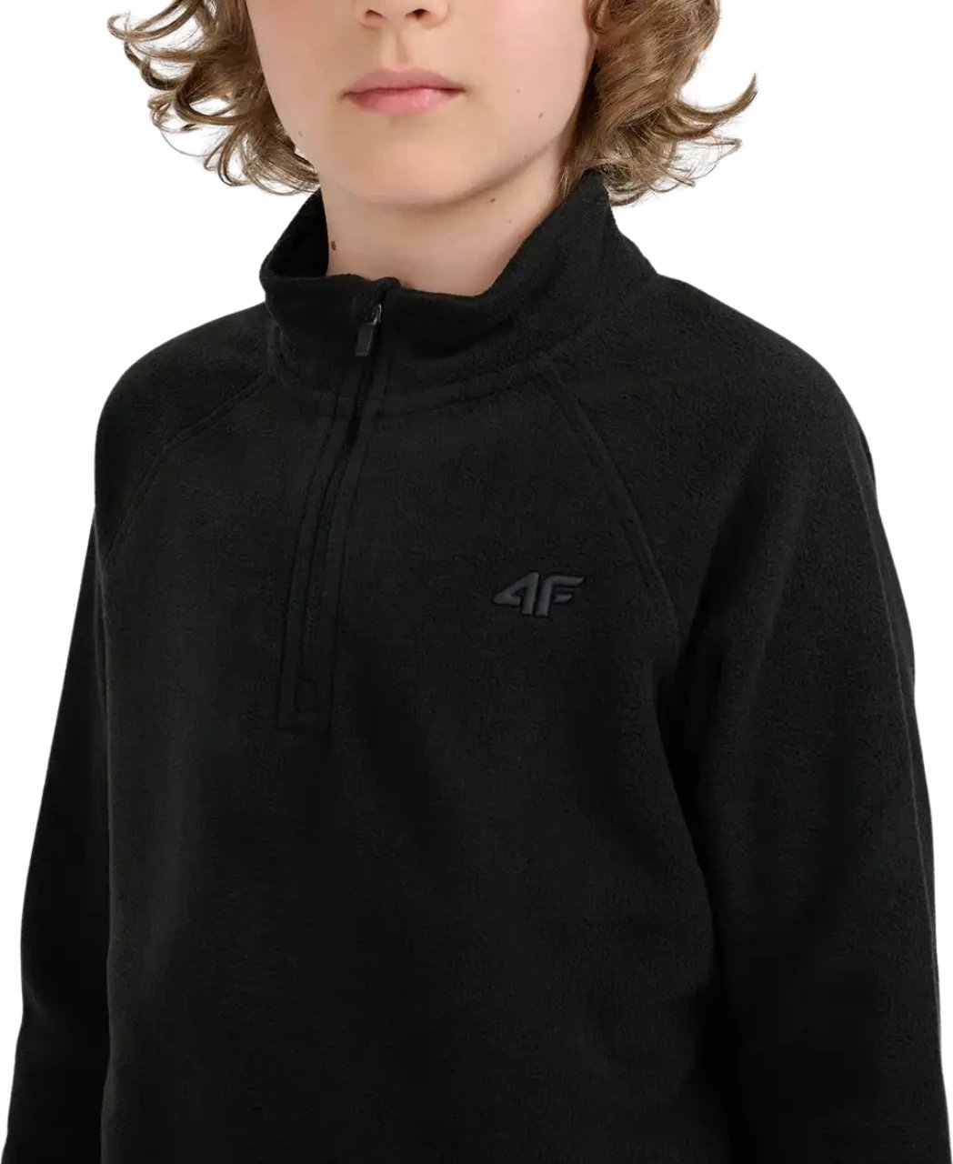 Duks fleece për djem 4F, i zi