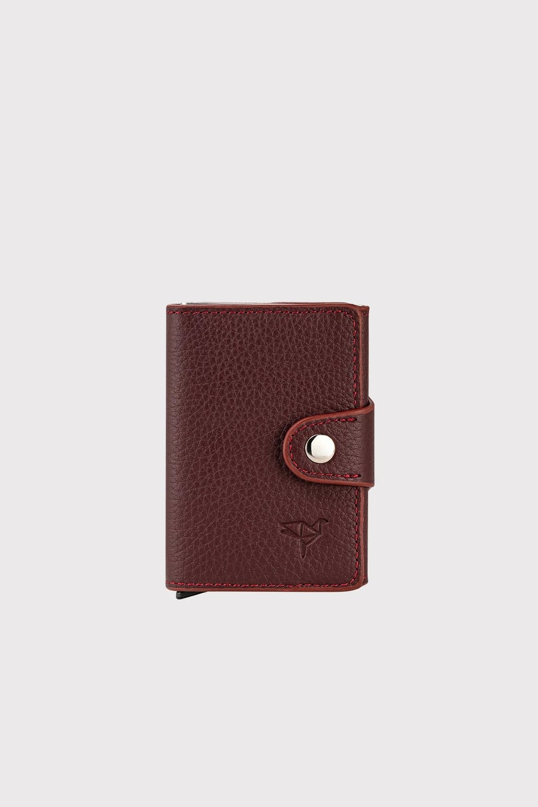 Portofol unisex Zoozie Bags, ngjyrë e kuqe Claret