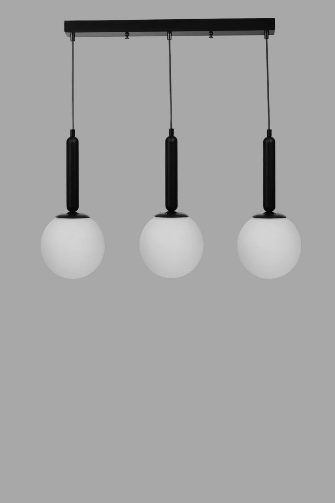 Llambë tavani Opviq, 9057-5, metal dhe qelq, e bardhë dhe e zezë