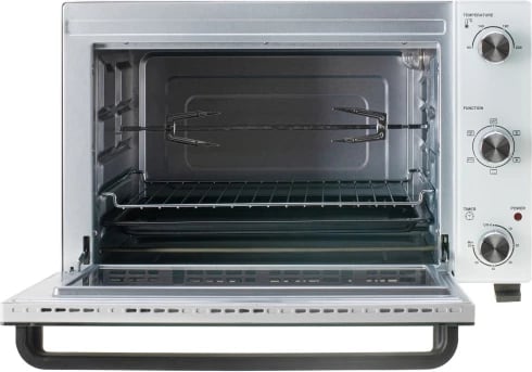 Furra elektrike, Adler, AD 6027, 48L, konveksion dhe rrotiseri, e bardhë