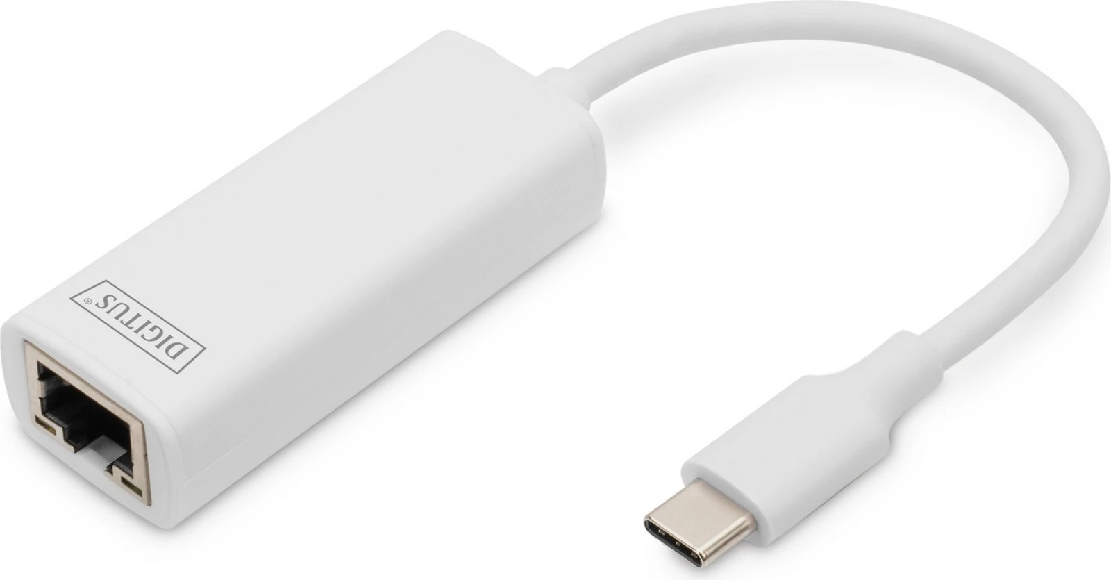 Adapter USB Type-C™ Gigabit Ethernet Digitus, Alumini