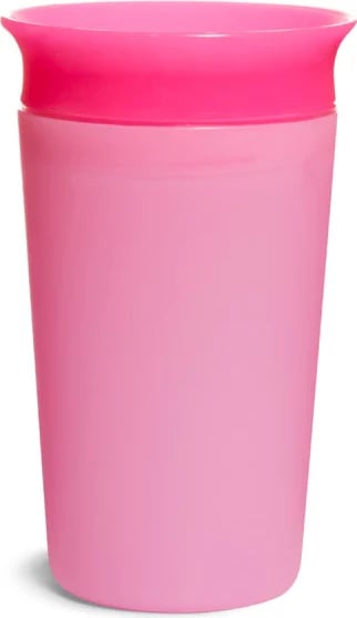Kupë për fëmijë Munchkin Miracle 360° Color Changing Cup rozë, 266 ml