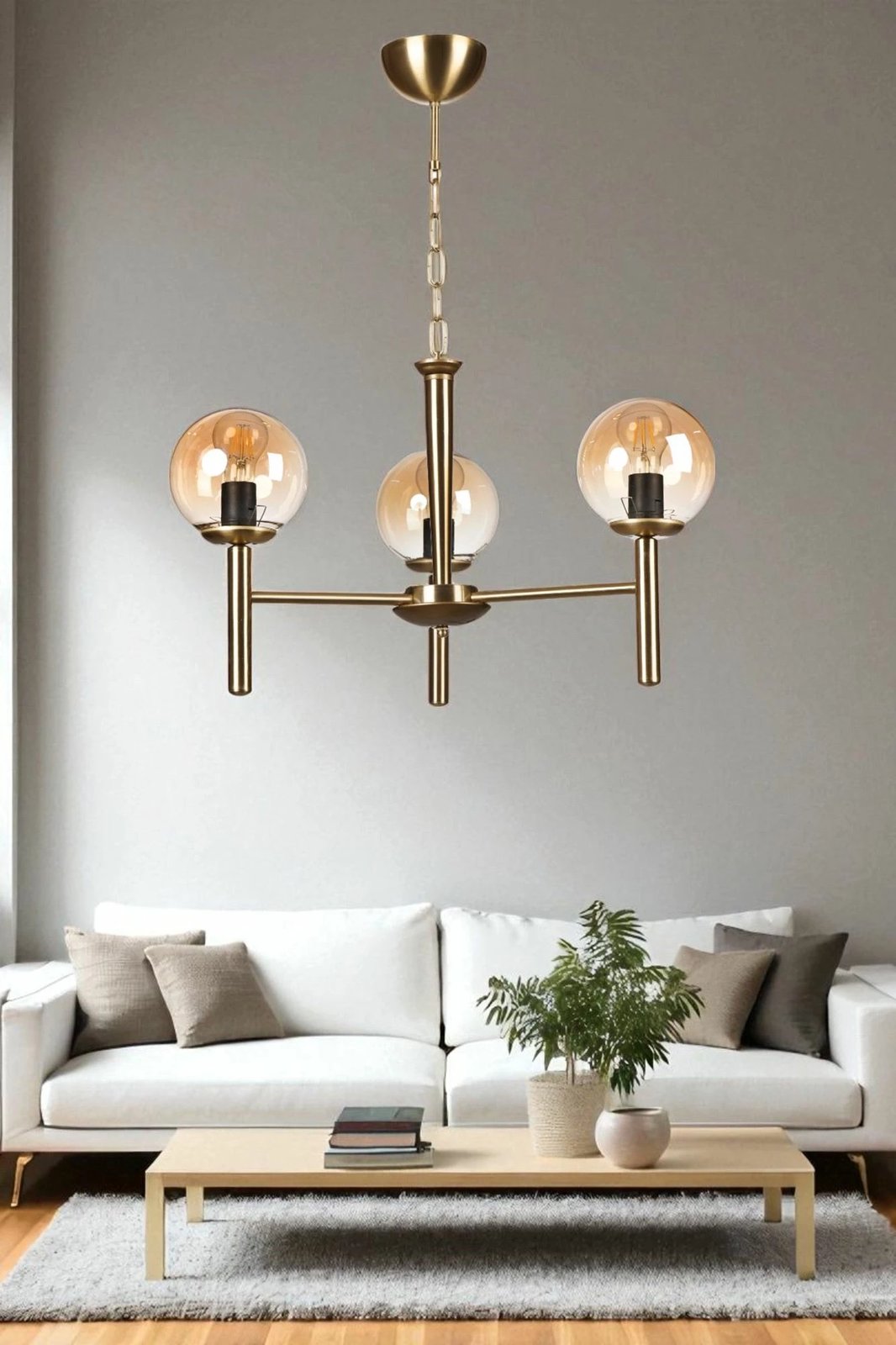 Llambë varëse Opviq, ngjyrë mjaltë dhe ari, 8977-3