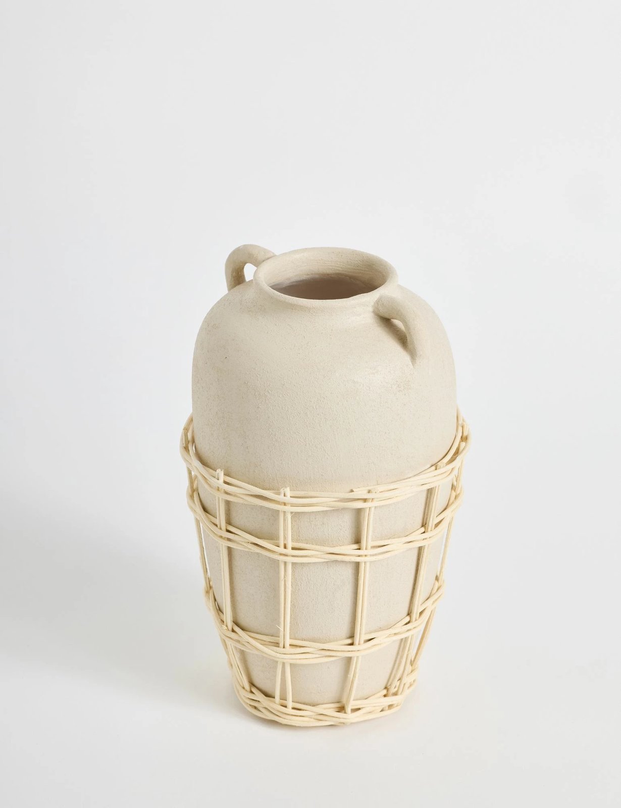 Vazo Evila Originals, terrakotë e madhe, ngjyrë krem