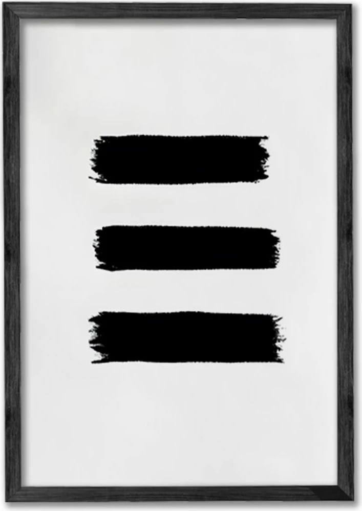 Pikturë dekorative me kornizë (3 copë), Wallity, Ersy3Syhcrv71