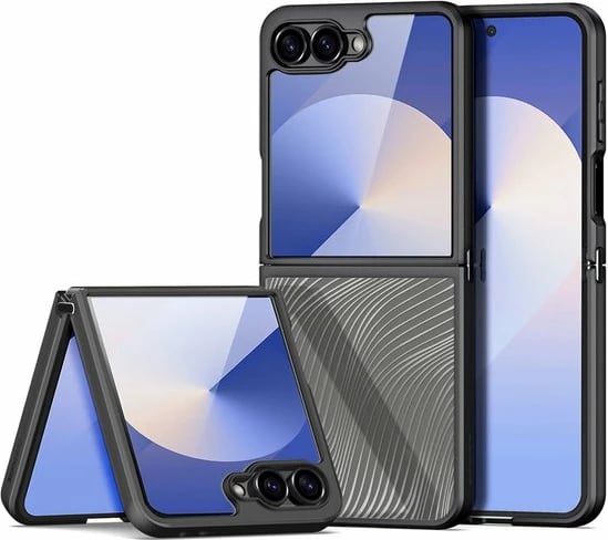 Mbështjellës Dux Ducis Aimo për Samsung Galaxy Z Flip7, i zi