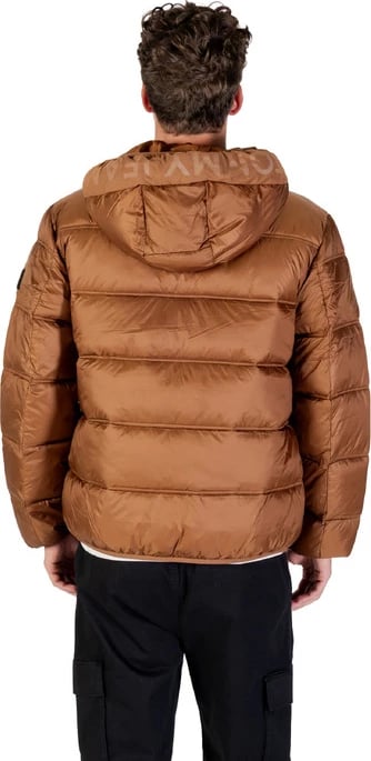 Jakne Tommy Hilfiger Jeans për meshkuj, kafe