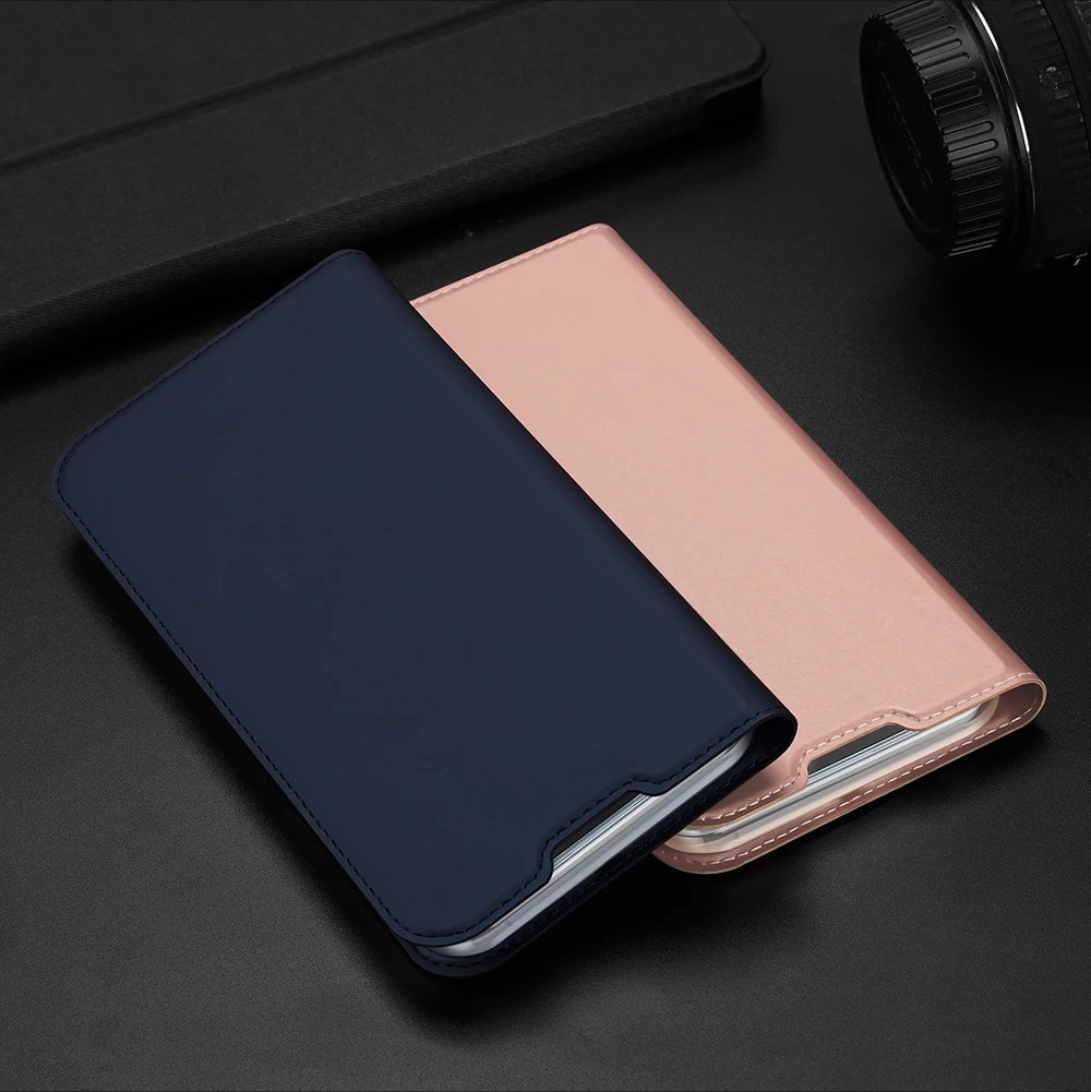 Mbështjellës Dux Ducis Skin Pro për iPhone 14 Plus, eko lëkurë, e zezë