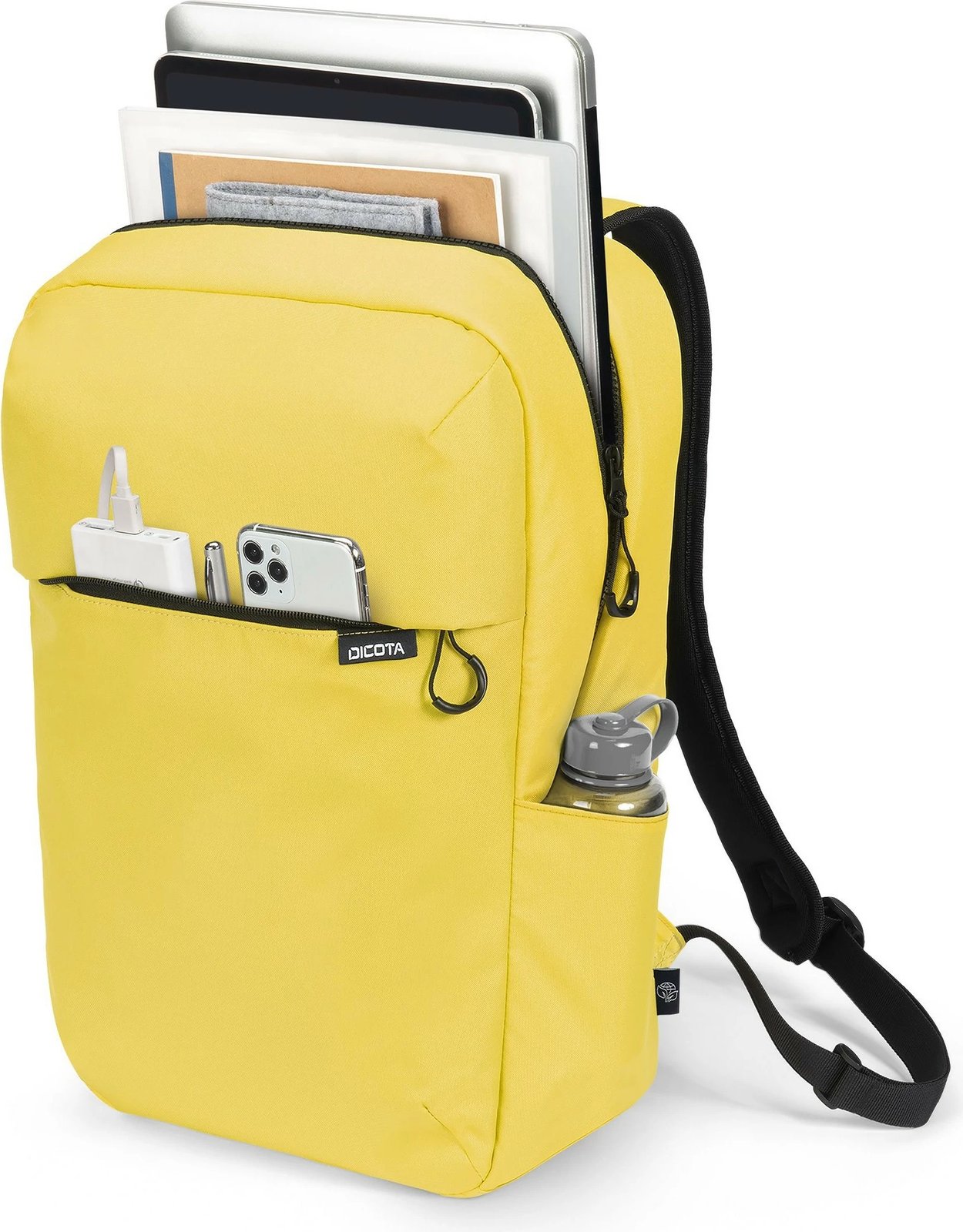 Çantë shpine DICOTA D32123-RPET, 16", Notebook, rPET, Lime
