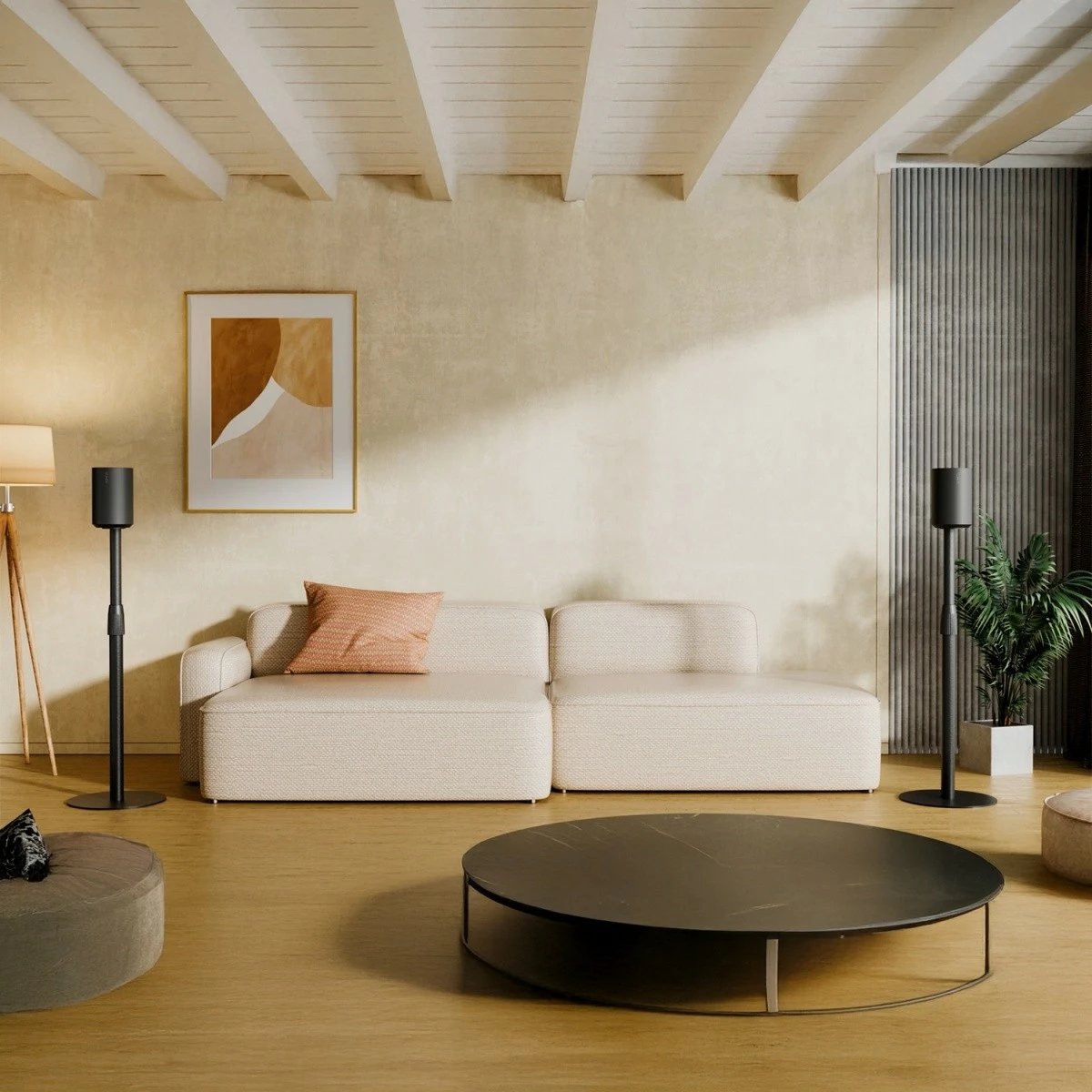 Mbajtës altoparlanti Maclean MC-496 për Sonos ERA 100/300, set 2 copë, i zi