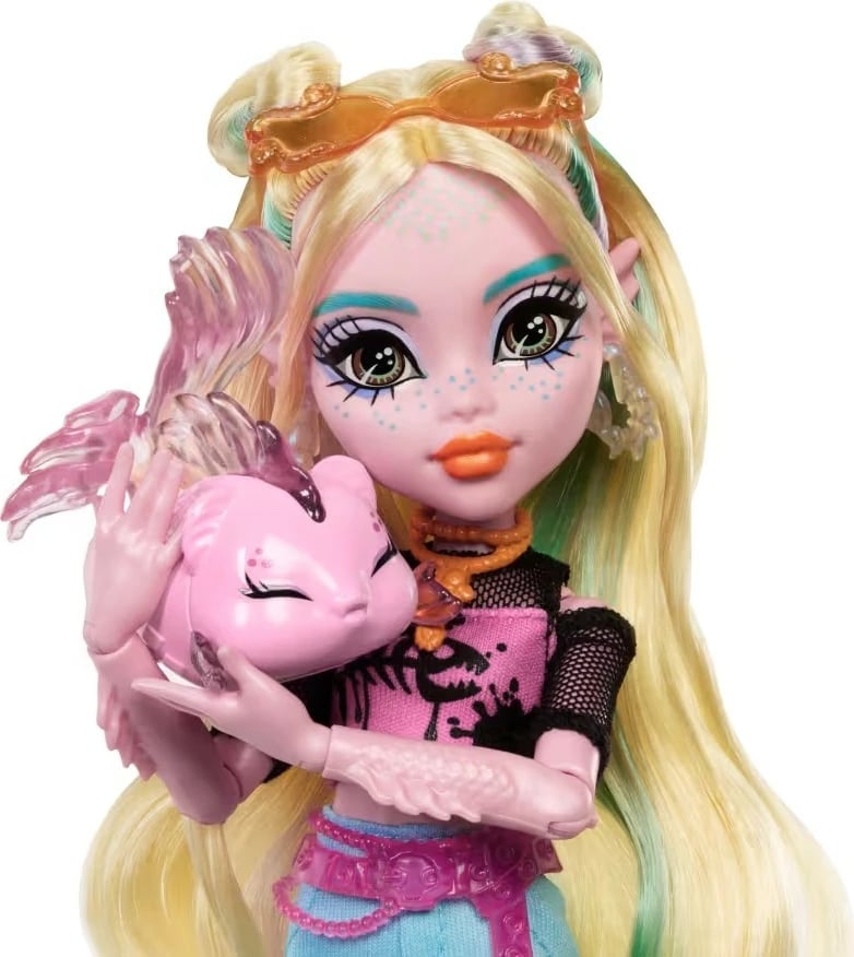 Kukull Monster High Mattel Lagoona Blue HXH75 me aksesorë