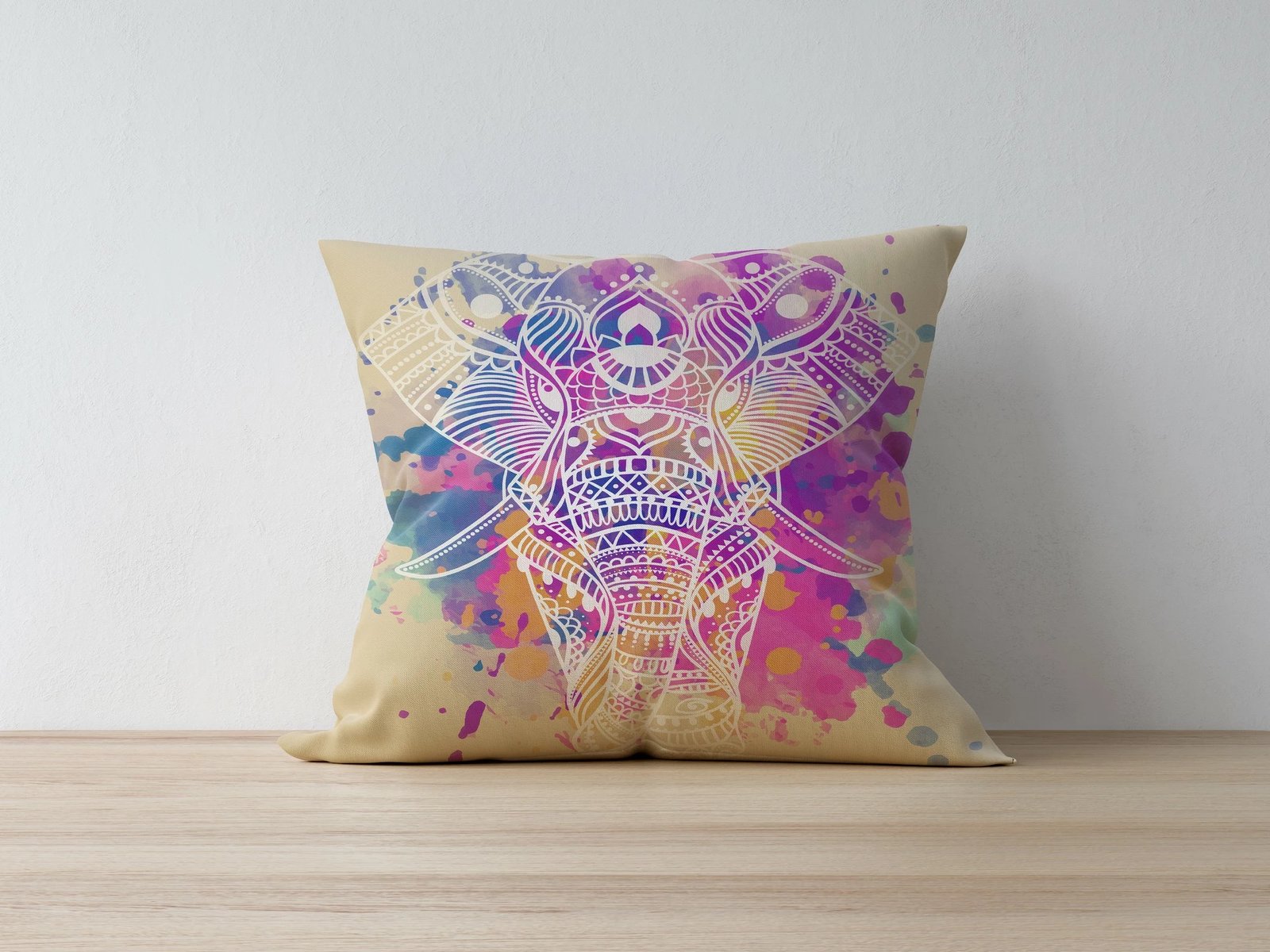 Jastëk dekorativ, shumëngjyrësh, Evila Originals, a1035, 43x43cm