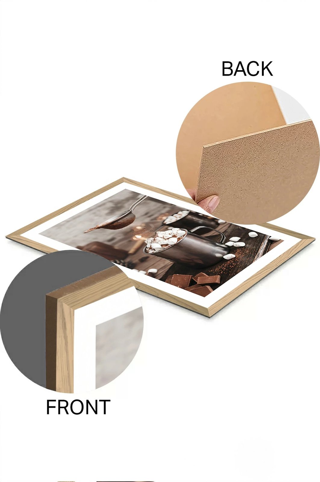 Pikturë dekorative Wallity, shumëngjyrëshe, Tekhammdf88, 33x48cm