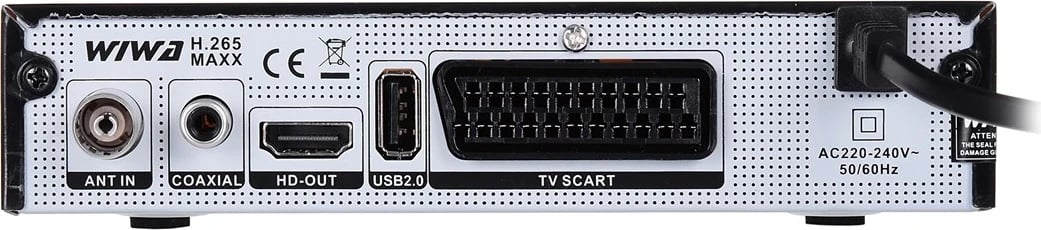 Tuner TV WIWA H.265 2790Z, i zi