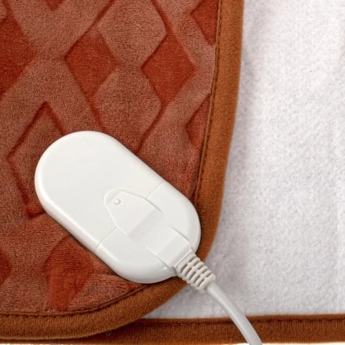 Batanije elektrike nën-dyshek me timer, Adler CR 7435, 150x80 cm, 8 nivele, 60 W, kafe