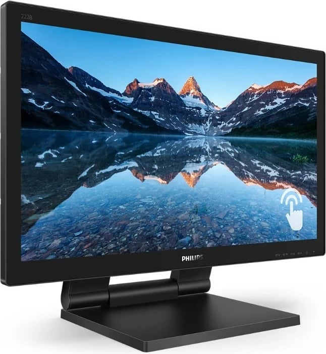 Monitor Philips 222B9TA, 21.5", VA Touch 10 pika, Full HD, i zi