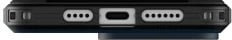 Mbështjellës Urban Armor Gear Civilian MagSafe për celular, 17 cm (6.7"), Blu