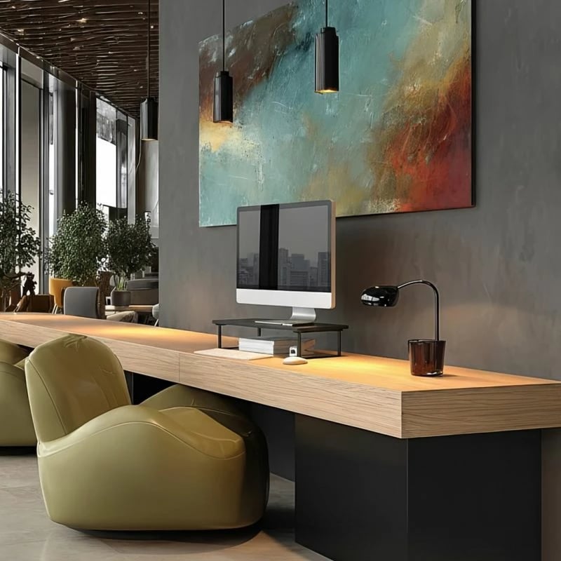 Mbajtëse monitori/laptopi Maclean, e zezë