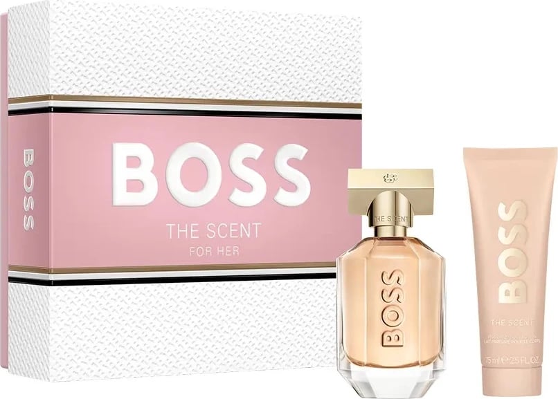 Set Eau de Parfum për femra Hugo Boss The Scent For Her 50ml + Body Balm 75ml