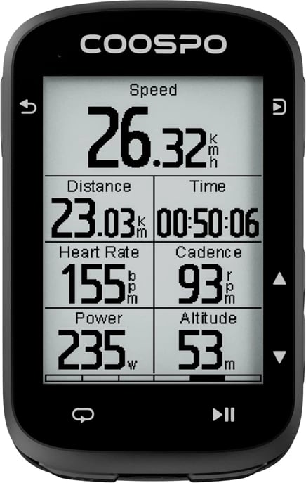 Kompjuter biçiklete Coospo CS300, GPS, Bluetooth, i zi