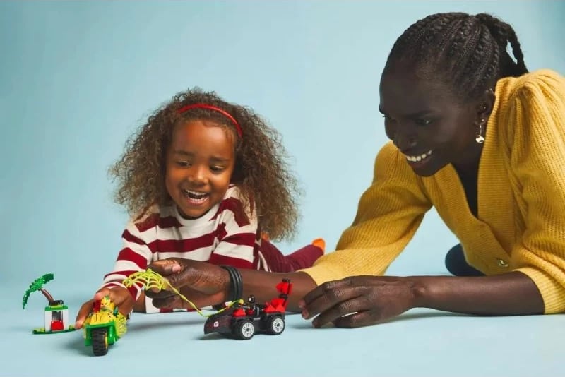 Set lodrash Lego Marvel për fëmijë