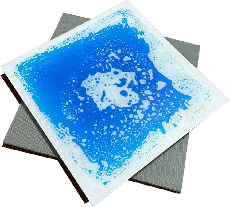 Pllaka senzoriale Tullo, set 4 copë, shumëngjyrëshe