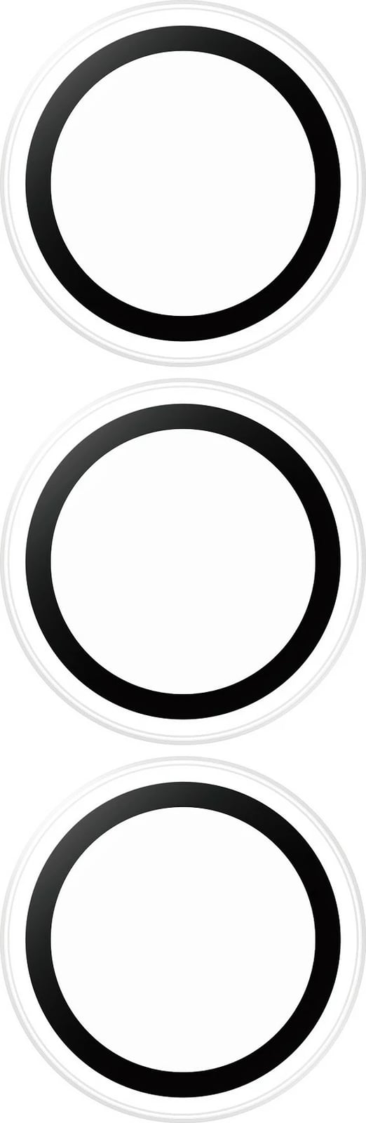 Mbështjellës kamerash PanzerGlass për Samsung Galaxy S25 Plus, transparent