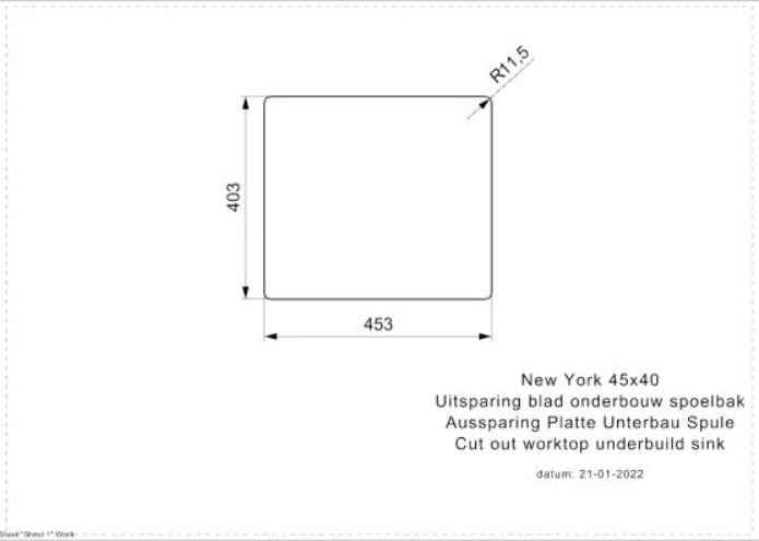 Lavaman inox, New York 45