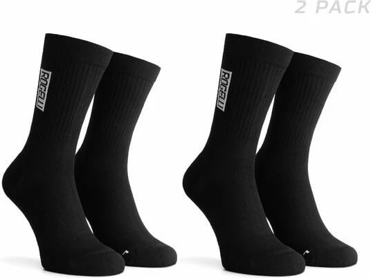 Çorape vrapimi Rogelli 2-pack, Yakimasport, të zeza