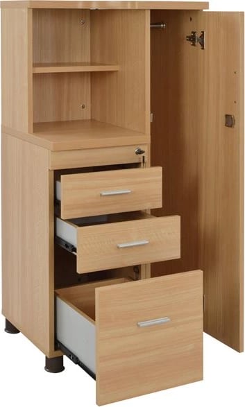 Dollap profesional për zyre, ngjyrë lisi, FH2052.01R, 60x46x120 cm