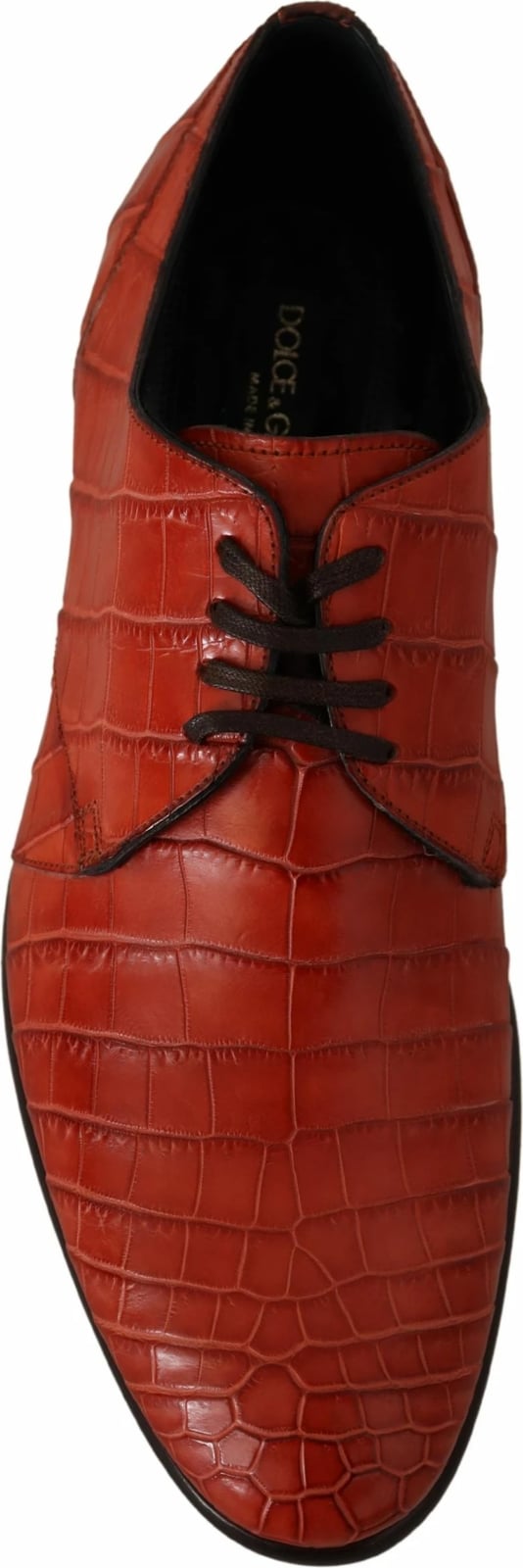 Këpucë për meshkuj Dolce & Gabbana, të portokallta 