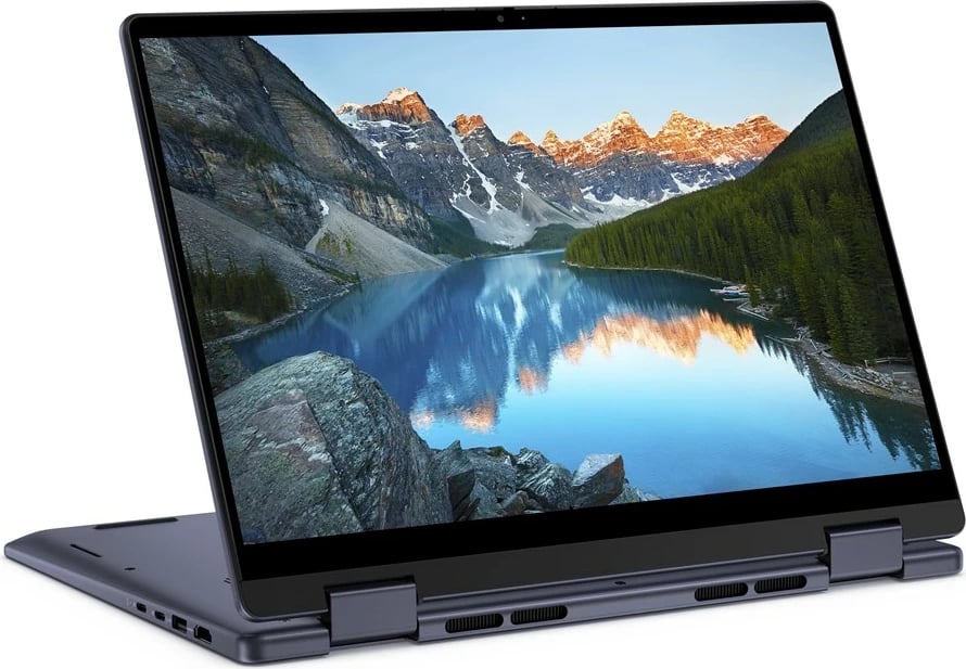 Laptop Dell Inspiron 7445 2-n-1, AMD Ryzen 5 8640HS, 14", 16 GB RAM, 512 GB SSD, Blu