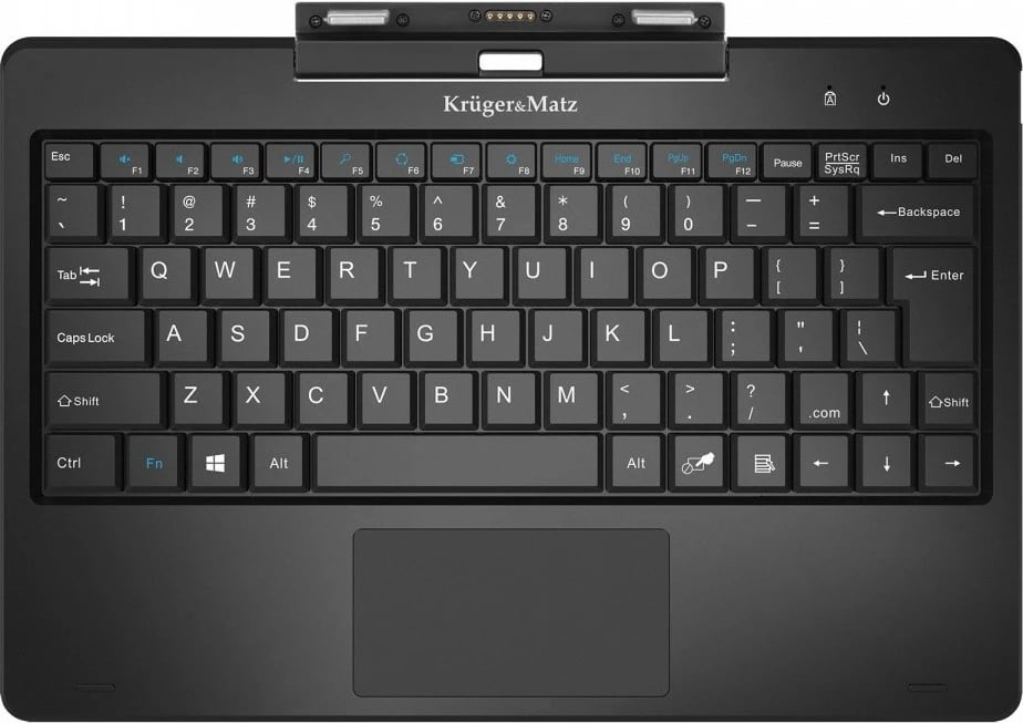 Tablet 2n1 Kruger & Matz EAGLE 1089, 10.1", Intel Celeron N4020, 8 GB RAM, 256 GB, Windows 11 Pro, e zezë