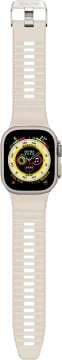 Rrip silikoni për Apple Watch Decoded Ultra Traction, 42/44/45/49 mm, Bardhë