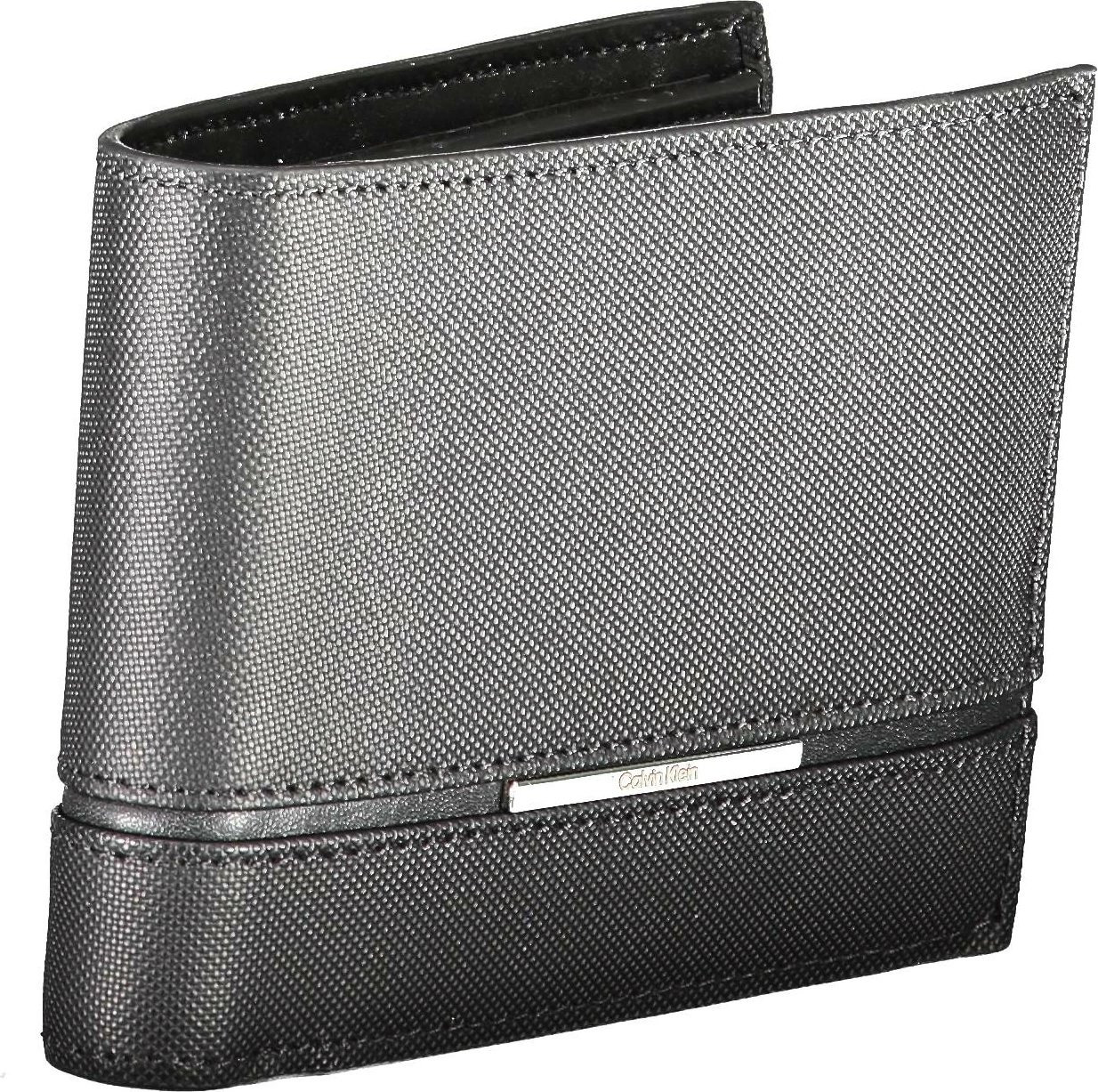 Portofol për meshkuj Calvin Klein, i zi