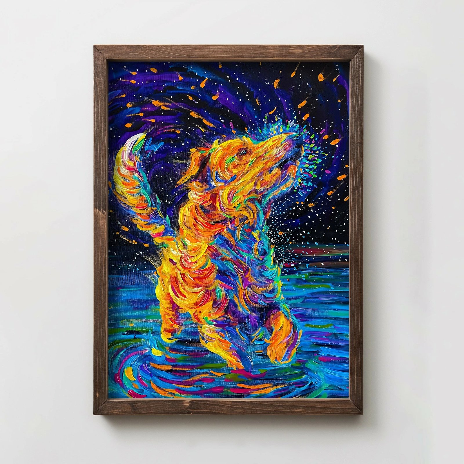 Pikturë dekorative me kornizë MDF, shumëngjyrëshe, Wallity, TUN011-L, 35x47x2 cm