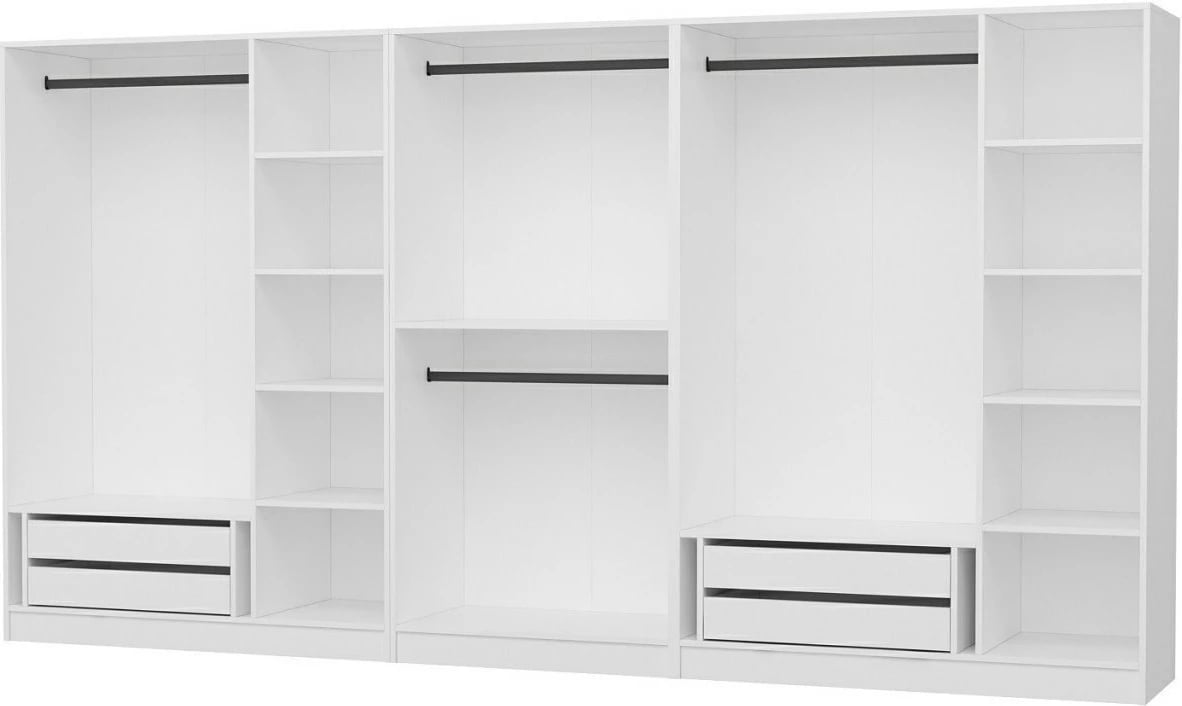 Dollap Skye Decor, i bardhë, 4934