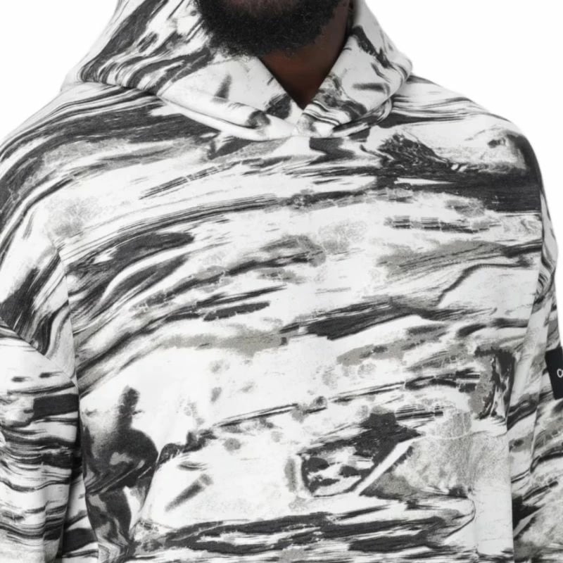 Duks për meshkuj Calvin Klein, të bardhë