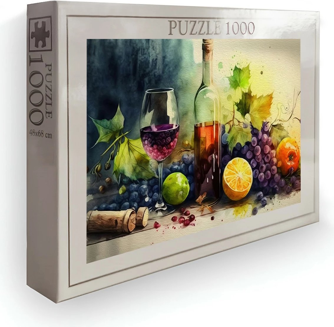 Puzzle 1000 copa, Evila Originals, shumëngjyrësh, PZL_0114_1000