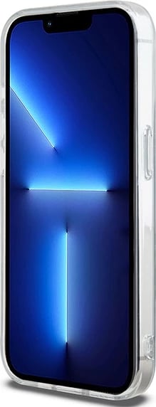 Mbështjellës DKNY IML Mono & Stripe MagSafe për iPhone 13 Pro Max, i zi